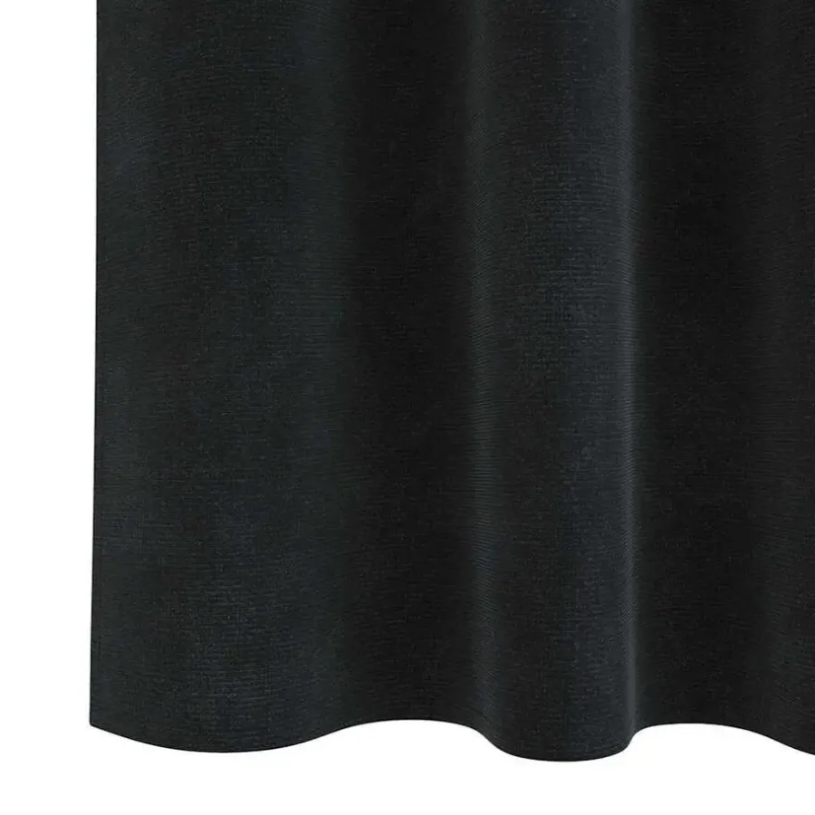 vidaXL Gordijne - Verduisterend - Zwart - 140x225 cm - Fluweel - 2 Stuks