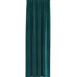 Gordijnen|Kant &Amp; Klaar Gordijnen-vidaXL Gordijnen - Verduisterend - 140x245 cm - Donkergroen - Fluweel - 2 Stuks