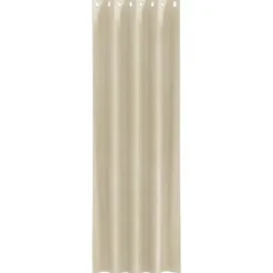 vidaXL Gordijnen met lussen - Verduisterend - Crème Fluweel - 140x245 cm - 2 St.