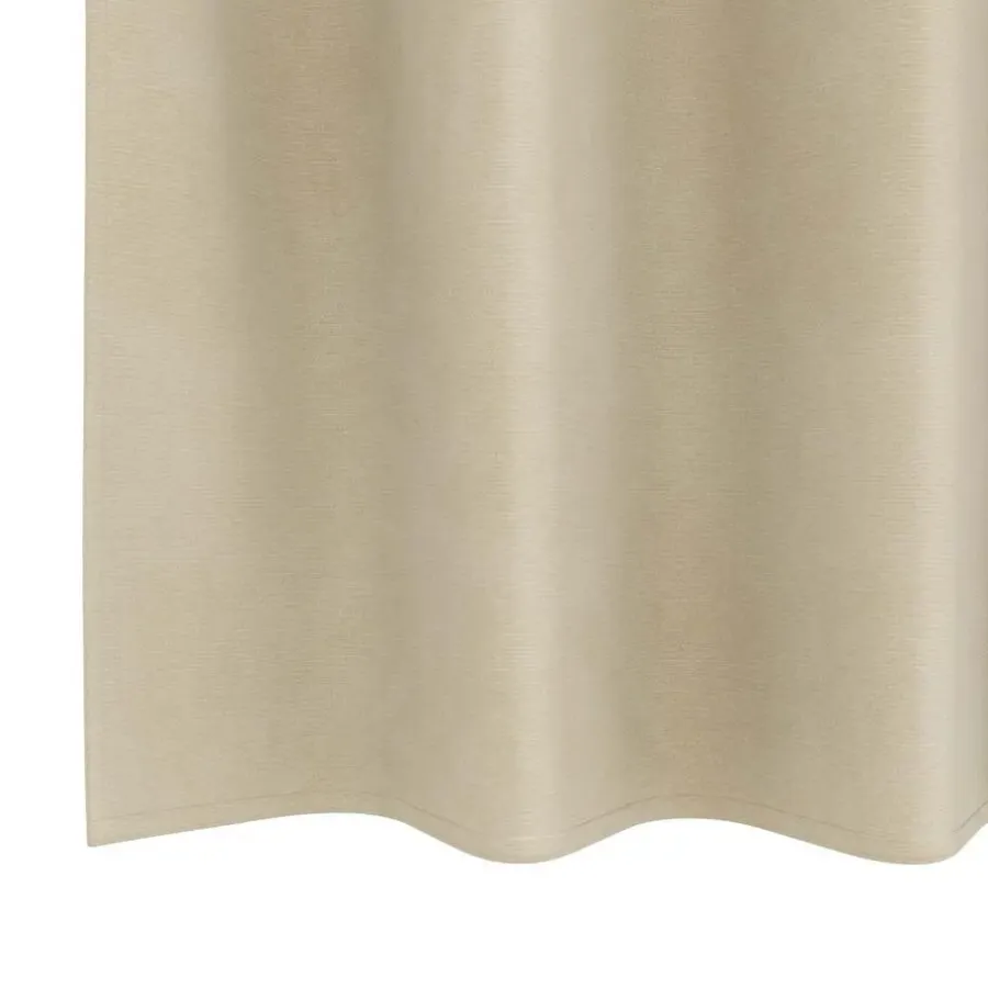 vidaXL Gordijnen met lussen - Verduisterend - Crème Fluweel - 140x245 cm - 2 St.