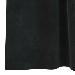Kant &Amp; Klaar Gordijnen-vidaXL Gordijnen met lussen - Verduisterend - Zwart Fluweel - 140x175 cm - 2 St.
