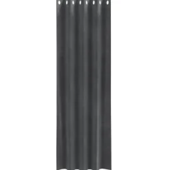 Kant &Amp; Klaar Gordijnen-vidaXL Gordijnen met ringen - Lichtgrijs - 140x225 cm - Fluweel - 2 Stuks