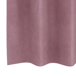 vidaXL Gordijnen met ringen - Donkerroze - 140x245 cm - Fluweel - 2 Stuks