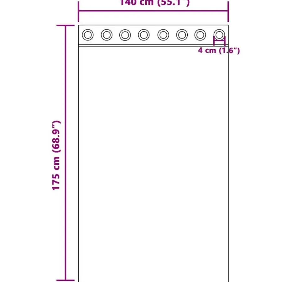 Kant &Amp; Klaar Gordijnen-vidaXL Gordijnen met ringen - Donkergrijs - 140x175 cm - Fluweel - 2 Stuks