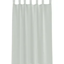 vidaXL Gordijnen van voile met lussen - Lichtgrijs - 140x175 cm - Stof - 2 Stuks