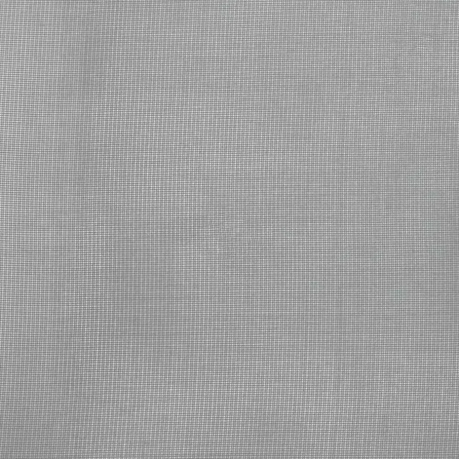 vidaXL Gordijnen van voile met ringen - Donkergrijs - 140x225 cm - Stof - 2 St.