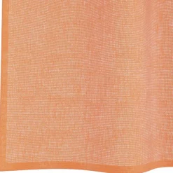 Kant &Amp; Klaar Gordijnen-vidaXL Gordijnen van voile met ringen - Terracotta - 140x175 cm - Stof - 2 Stuks