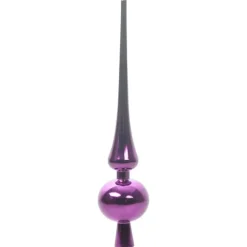 vidaXL Kerstballen set met 150 LED - 61x - Ø3/4/6 cm - Lila - Kunststof - Mix