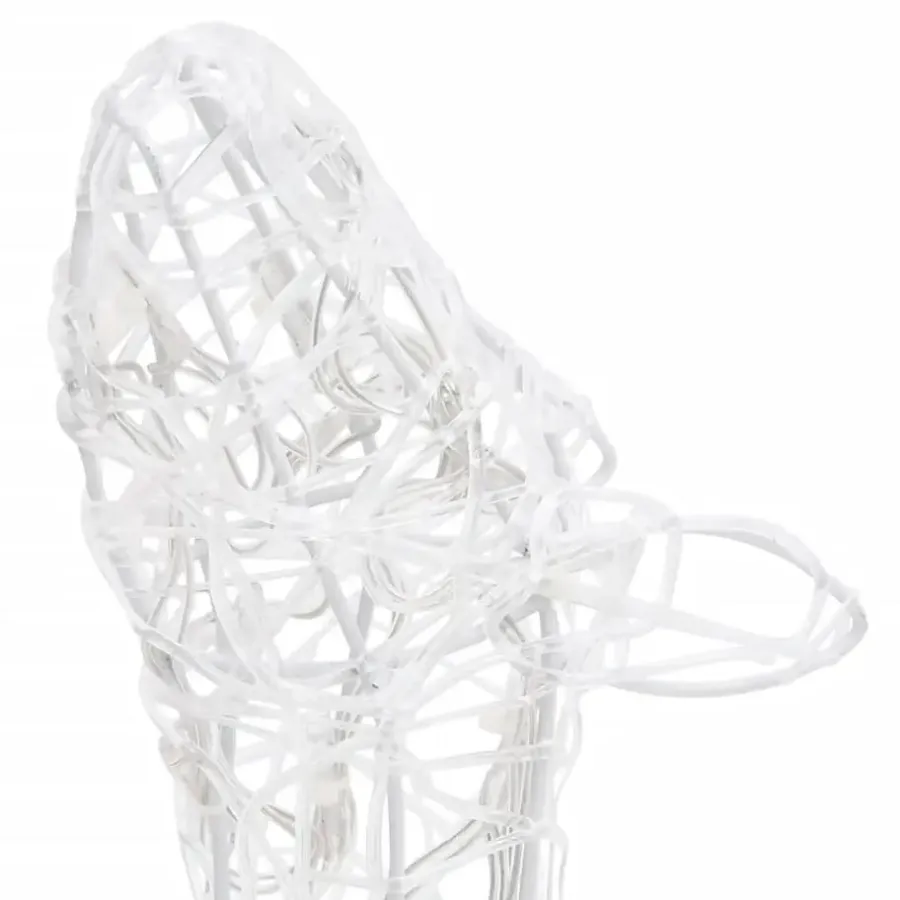 vidaXL Kerstversiering rendierfamilie 300 LED's meerkleurig acryl