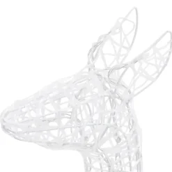 vidaXL Kerstversiering rendierfamilie 300 LED's meerkleurig acryl
