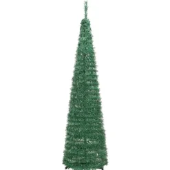 vidaXL Kunstkerstboom pop-up 50 LED's 120 cm groen