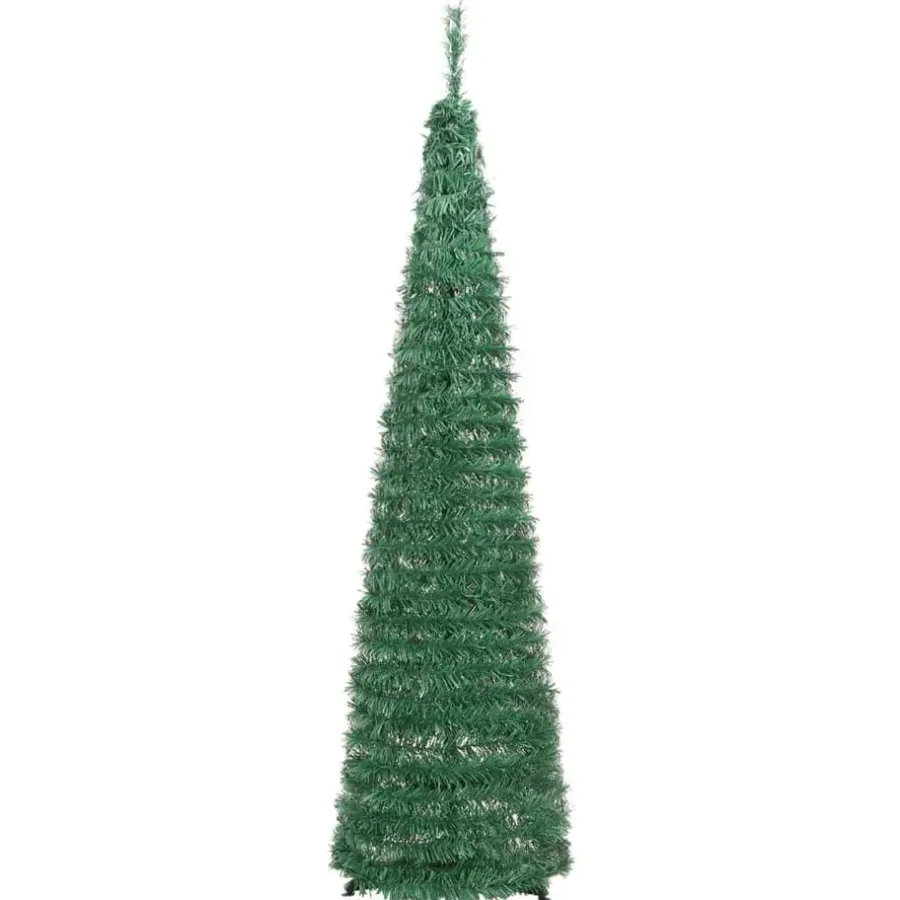 vidaXL Kunstkerstboom pop-up 50 LED's 120 cm groen