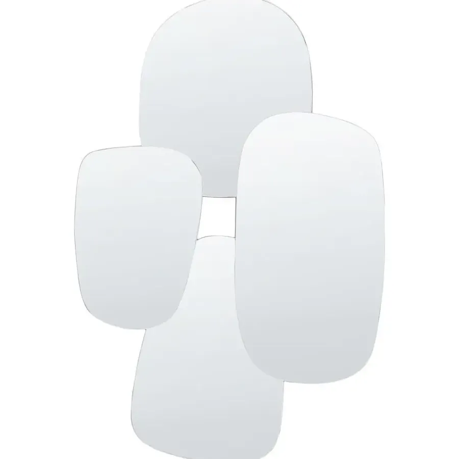 Beliani VIERZON - Wandspiegel - Zilver - 80 x 120 cm - Glas
