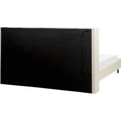 Beliani VILETTE - Tweepersoonsbed - Beige - 180 x 200 cm - Bouclé