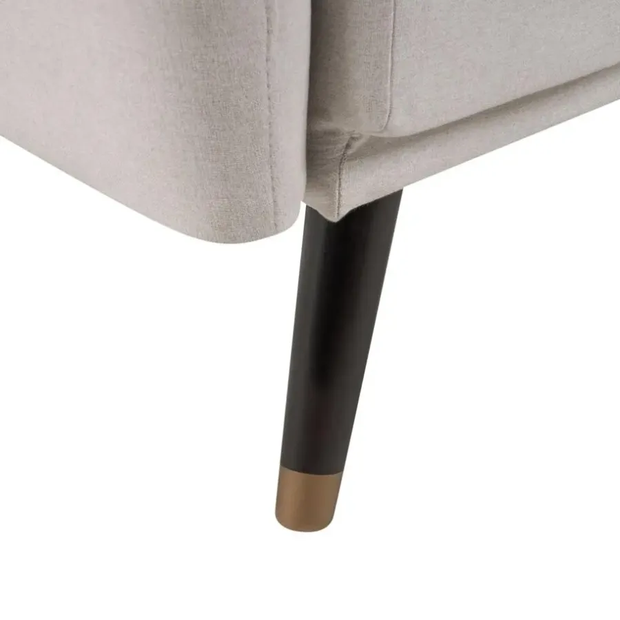 Beliani VIMMERBY - Slaapbank - Beige - Polyester