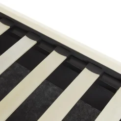 Beliani VINCENNES - Bed - Gebroken wit - 140 x 200 cm - Fluweel
