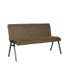 LABEL51 Vine Interior Eetkamerbank Paisley Army green Microvezel 145x62x86