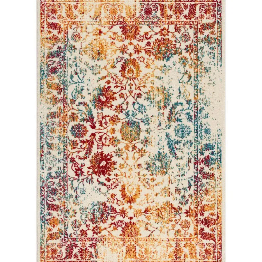 Laagpolige Vloerkleden-Muratap Vintage Van Gogh Vloerkleed Multi Laagpolig - 120x170 CM