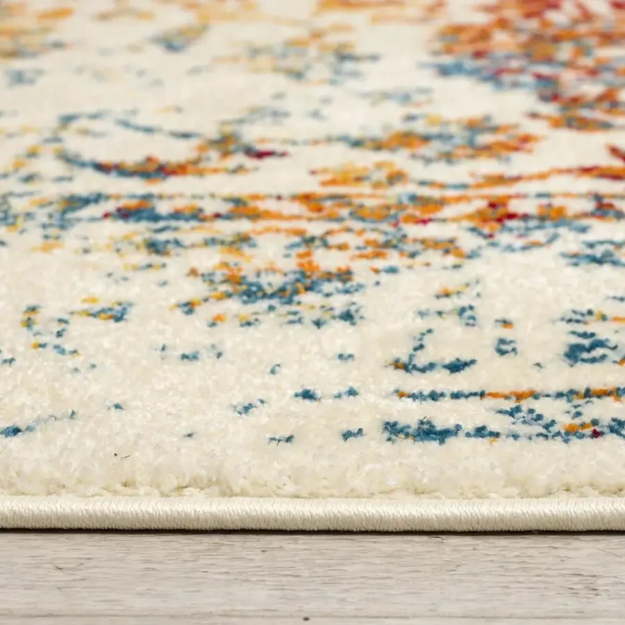 Laagpolige Vloerkleden-Muratap Vintage Van Gogh Vloerkleed Multi Laagpolig - 120x170 CM