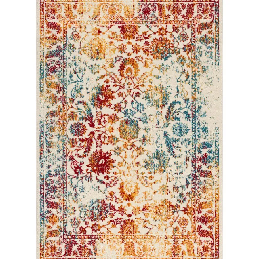 Muratap Vintage Van Gogh Vloerkleed Multi Laagpolig - 200x290 CM