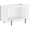 Kinderbedden-Vipack babybed Smile - wit - 60x120 cm