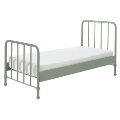 Vipack bed Bronxx - olijfgroen - 90x200 cm