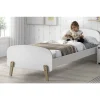 Kinderbedden-Vipack bed Kiddy - wit - 72,5x95x205,5 cm