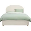 2-Persoons Bedden|Twijfelaars-Vipack bed Moon met opbergruimte - wit - 140x200 cm