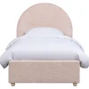 Leen Bakker Vipack bed Moon met opbergruimte - roze - 90x200 cm