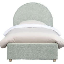 Vipack bed Moon met opbergruimte - mint - 90x200 cm