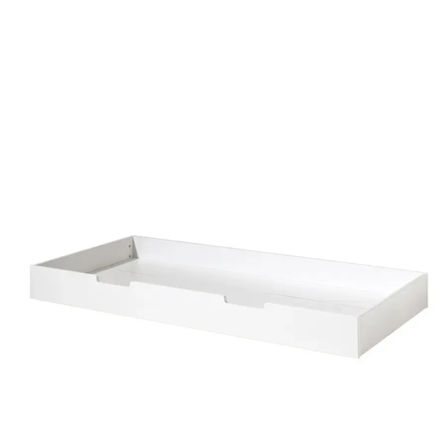 Kinderbedden-Vipack Bedlade/rolbed Huisbed - wit - 19x97x198 cm