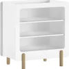 Ladekasten|Ladekasten-Leen Bakker Vipack commode Smile - 95x57x88 cm - wit