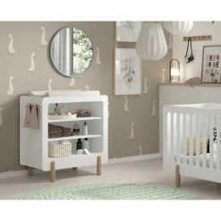 Ladekasten|Ladekasten-Leen Bakker Vipack commode Smile - 95x57x88 cm - wit