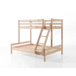 Kinderbedden-Vipack stapelbed Pino - bruin - 207,5x157,5x166,8 cm