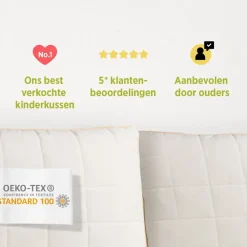 Hoofdkussens-Vitapur - My First Pillow 40x60 cm - 2 stuks