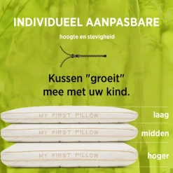 Hoofdkussens-Vitapur - My First Pillow 40x60 cm - 2 stuks