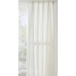 Vouwgordijnen Op Maat-Leen Bakker Vitrage Brisa - off-white