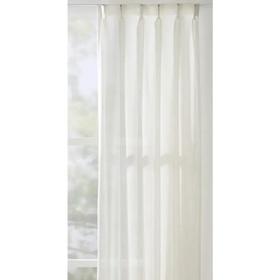 Vouwgordijnen Op Maat-Leen Bakker Vitrage Brisa - off-white