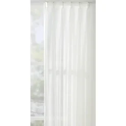 Vouwgordijnen Op Maat-Leen Bakker Vitrage Sintra - off-white