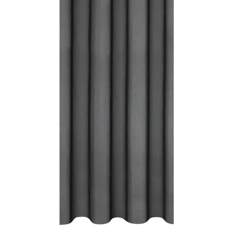Vouwgordijnen Op Maat|Vitrages-Leen Bakker Vitrage Suus - zwart - 220 cm
