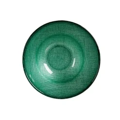 Kommen-Vivalto schaaltjes/kommetjes - Murano - glas - groen - D15 cm