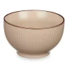 Vivalto schaaltjes/kommetjes - porselein - beige - D14 cm