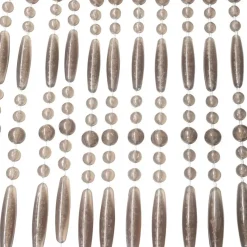 IVOL Vliegengordijn / Deurgordijn - Robin - 90x220 cm - Grijs / Taupe