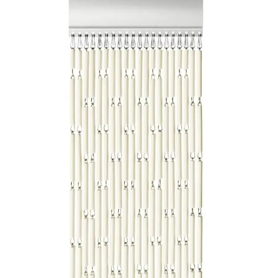 Raam En Deurhorren|Vliegengordijnen En Deurgordijnen-Wicotex Vliegengordijn Tube Ecru 100 x 232 cm