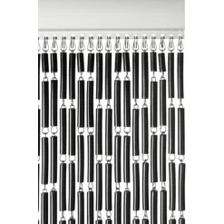 Wicotex Vliegengordijn Tube Zwart 90 x 210 cm