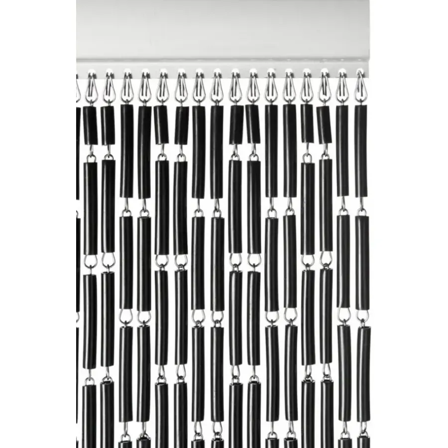 Wicotex Vliegengordijn Tube Zwart 90 x 210 cm