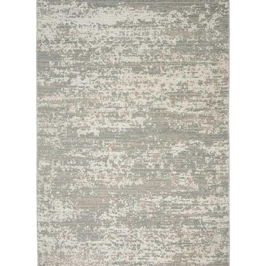 Leen Bakker Vloerkleed Angul - crème/grijsgroen - 200x290 cm
