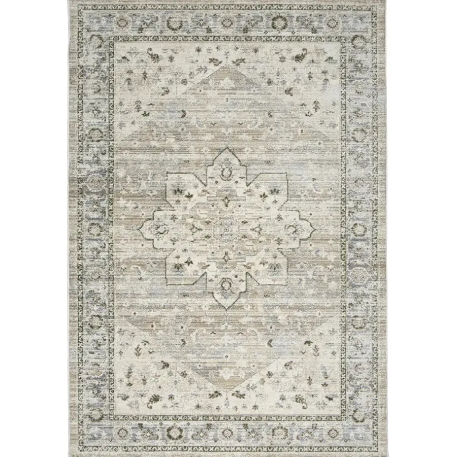 Leen Bakker Vloerkleed Asena - beige/zand - 160x240 cm