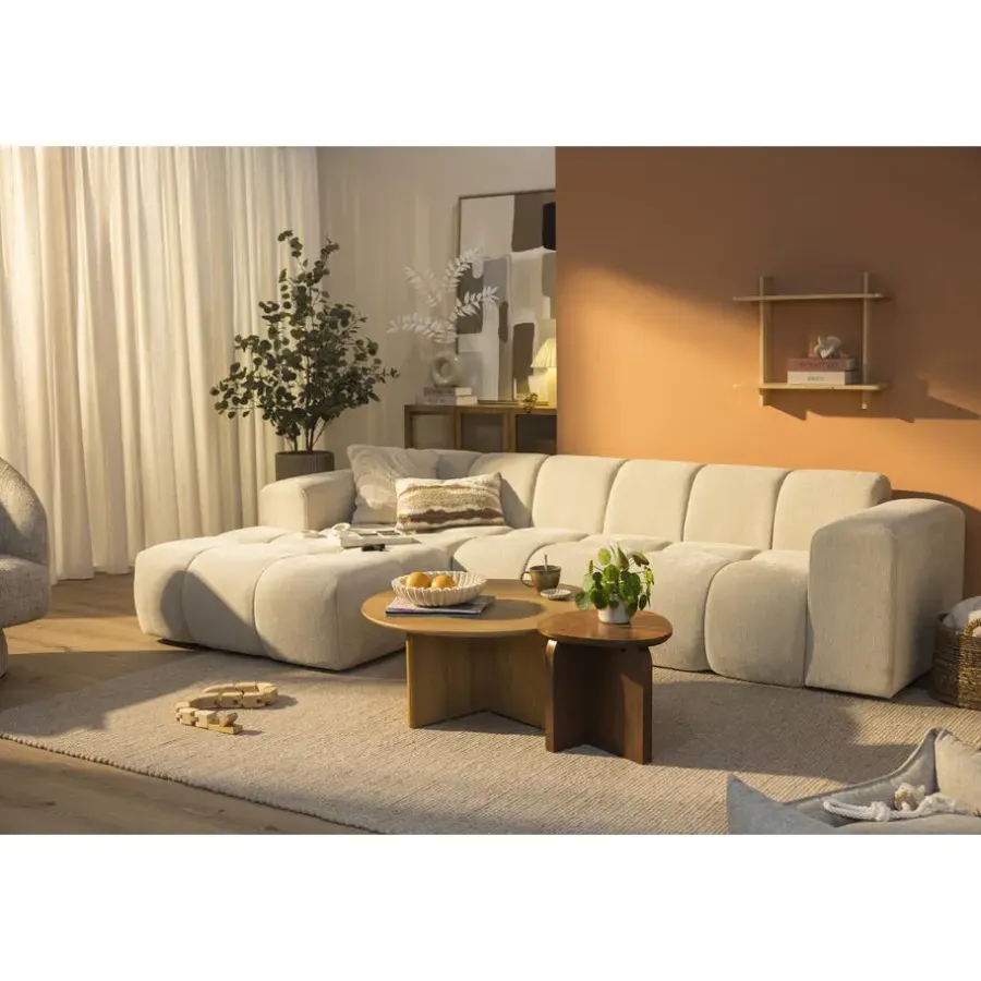 Vloerkleden-Leen Bakker Vloerkleed Burley - beige - 160x230 cm