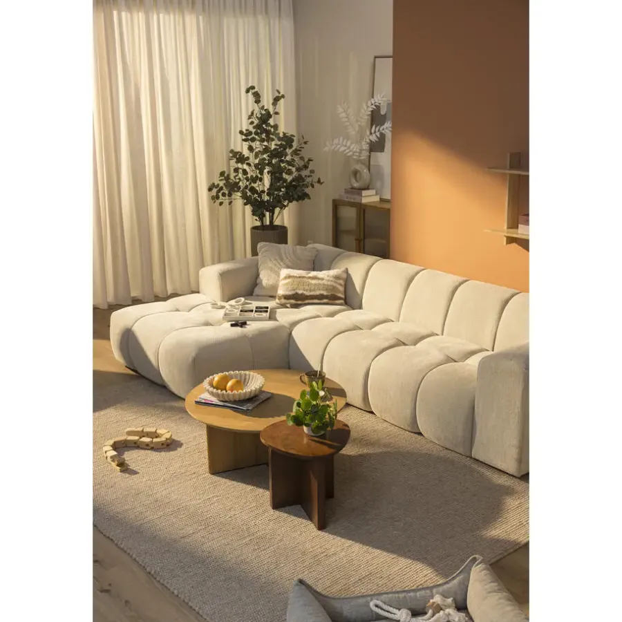 Vloerkleden-Leen Bakker Vloerkleed Burley - beige - 160x230 cm
